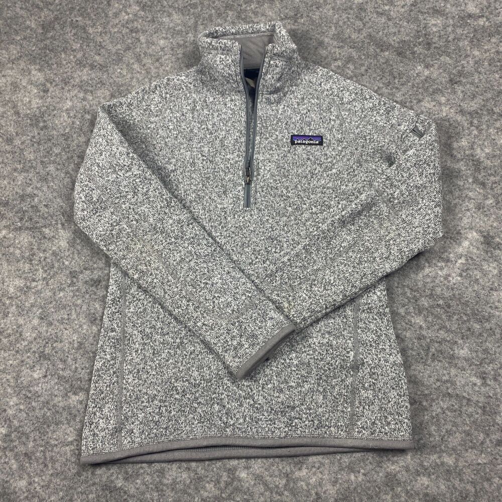 Patagonia Better Sweater Womens XS Grey Pullover Fleece Lined Sweatshirt